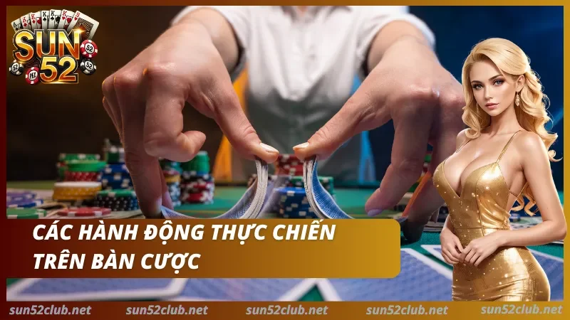 Thao tác hành động tài bàn